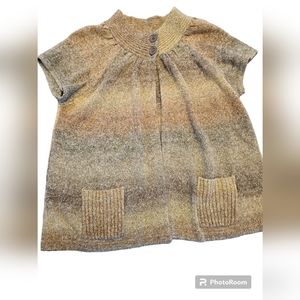 Short sleeve cardigan